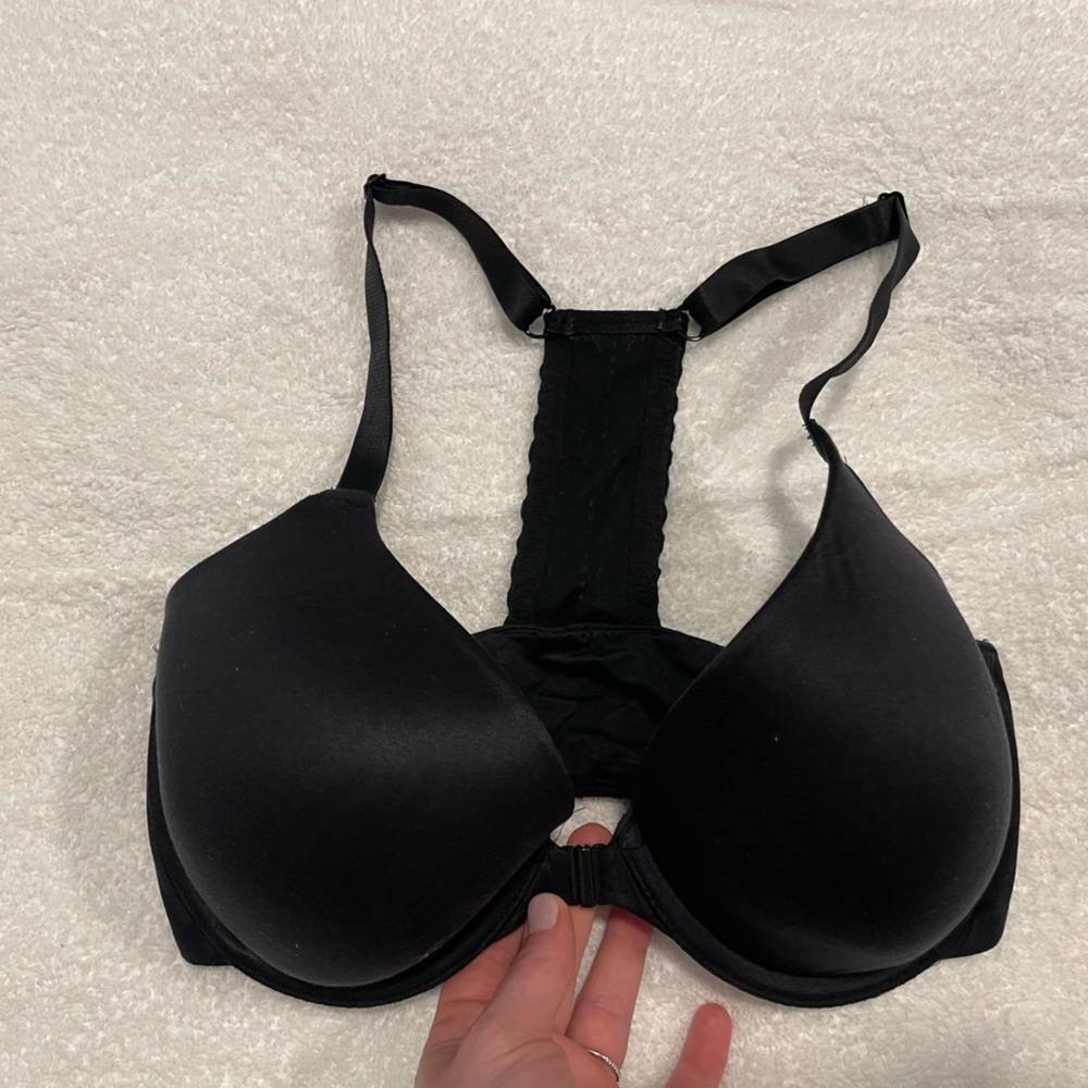 B.Tempt’d Front Clasp T-Back Bra - Sz 34DD